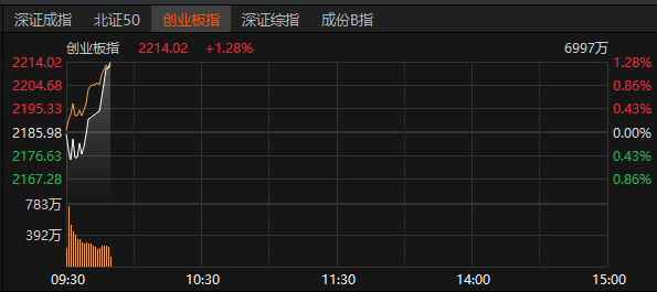 今日創(chuàng)業(yè)板行情深度解析